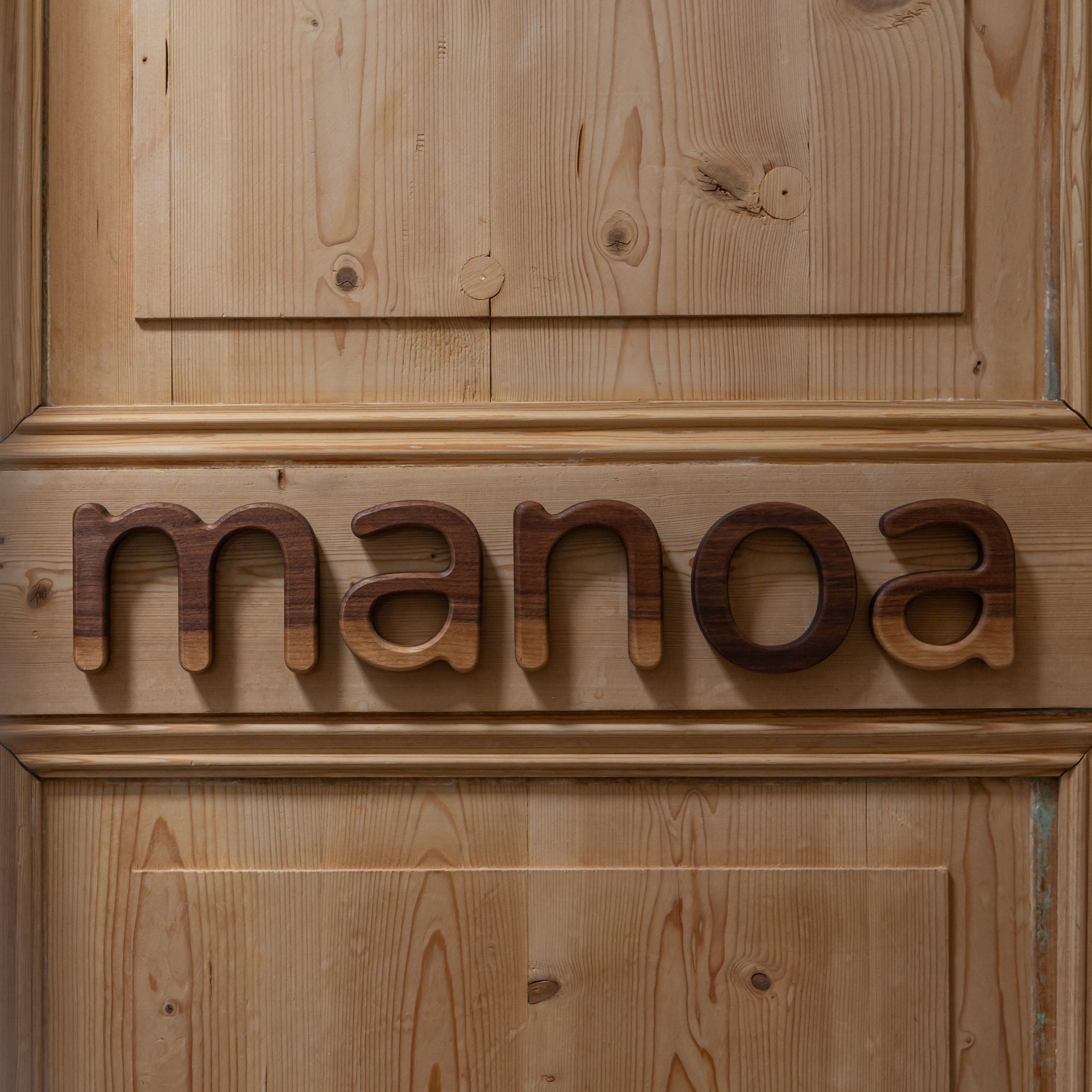 Houten letter walnoot of eiken maat Medium